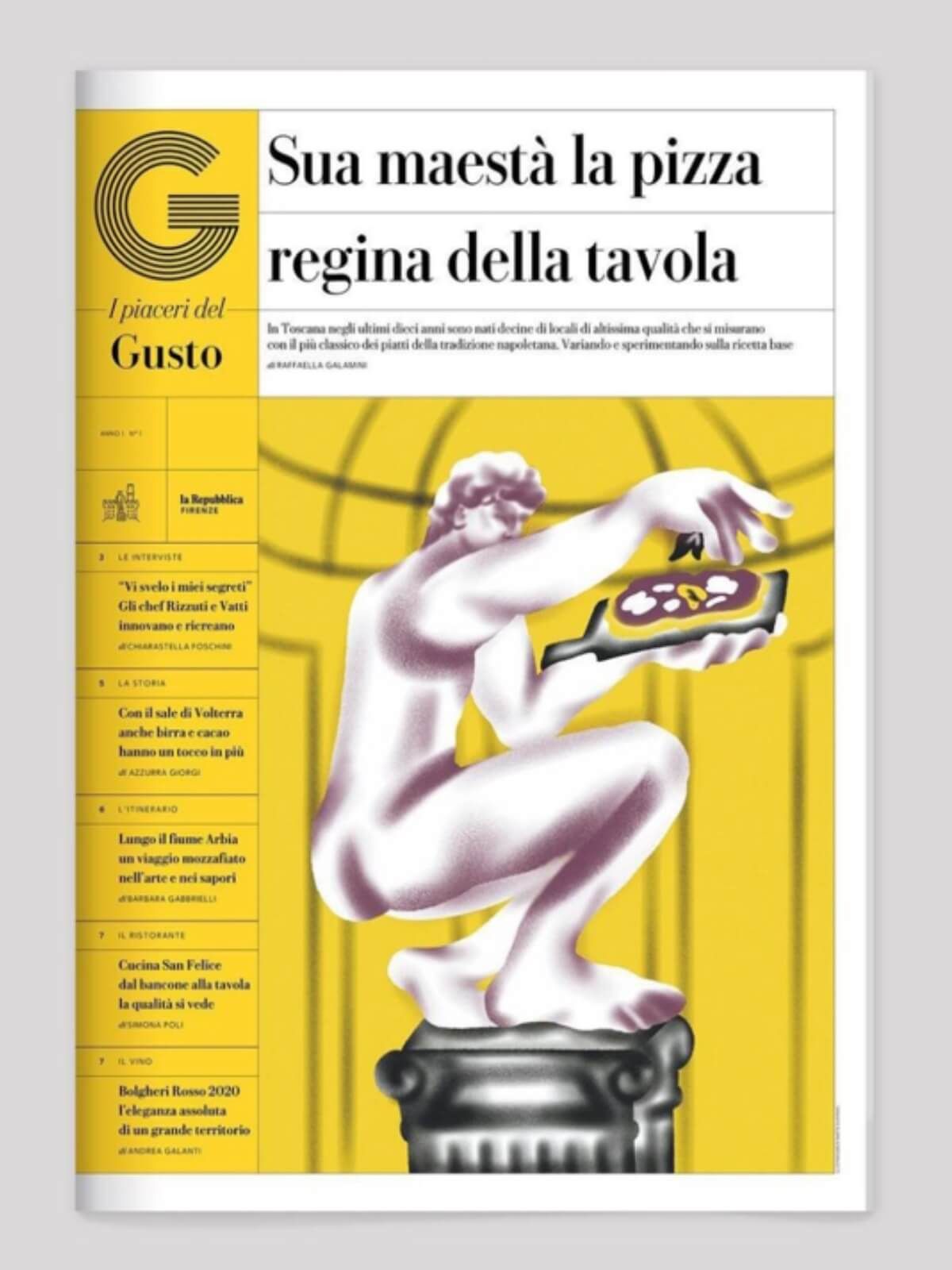 Gusto Repubblica Magazine Cover