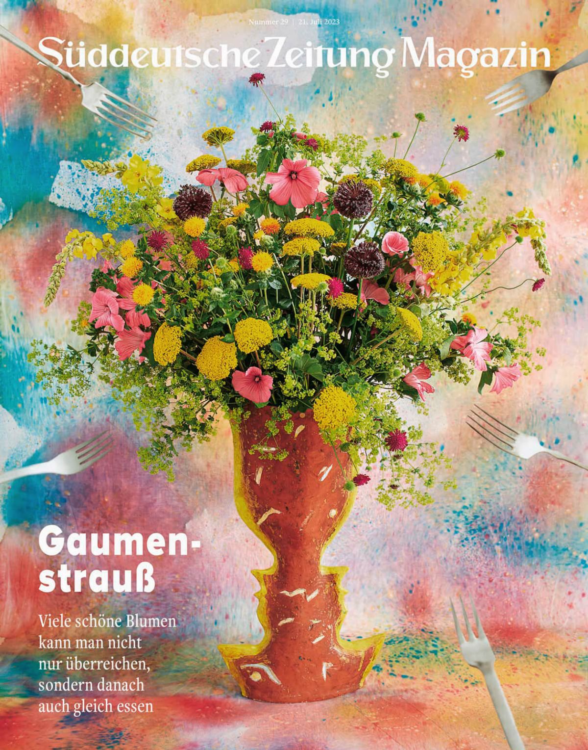 SZ Magazin - Essbare Blumen