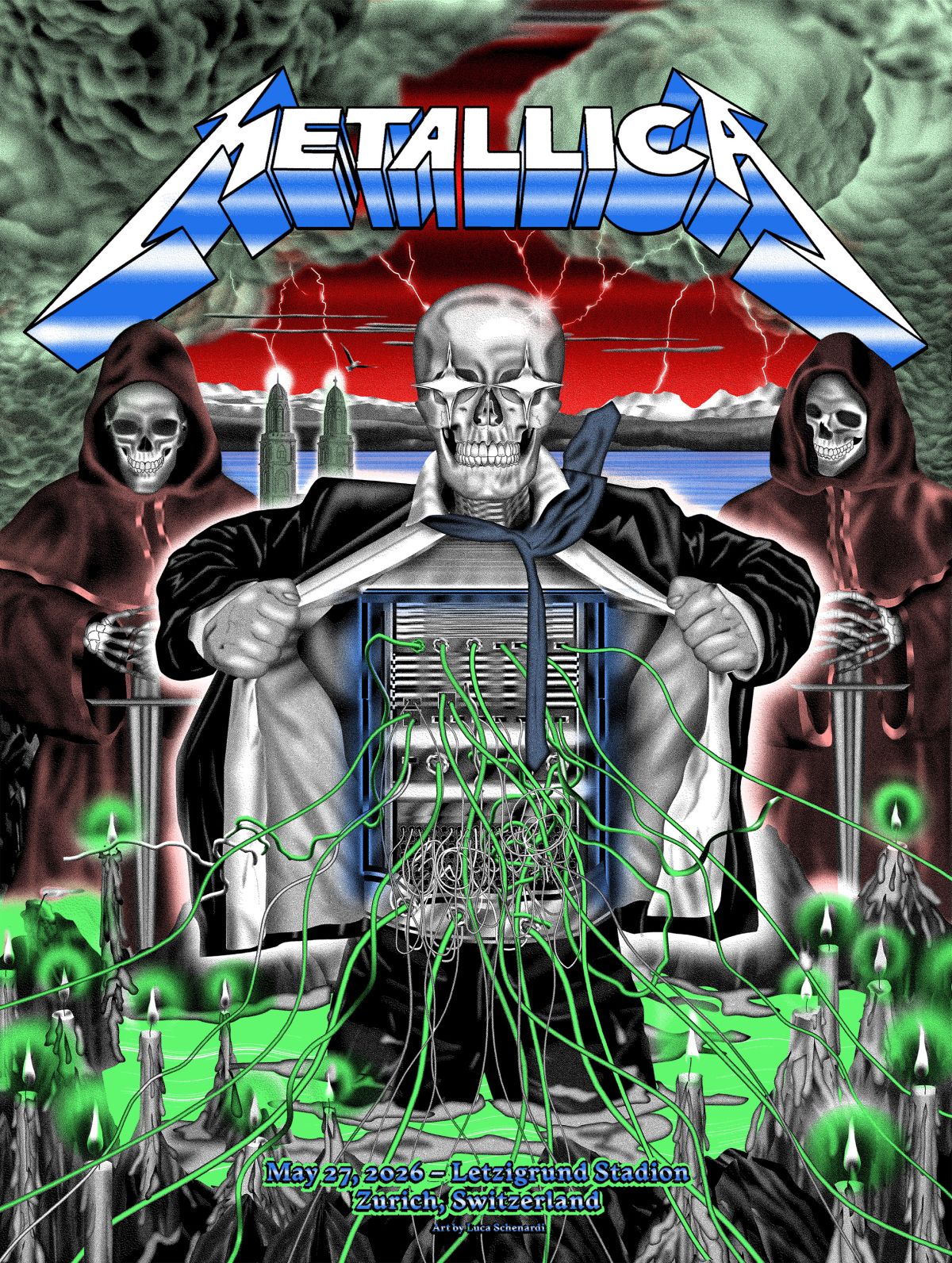 Metallica Tourposter & T-Shirts