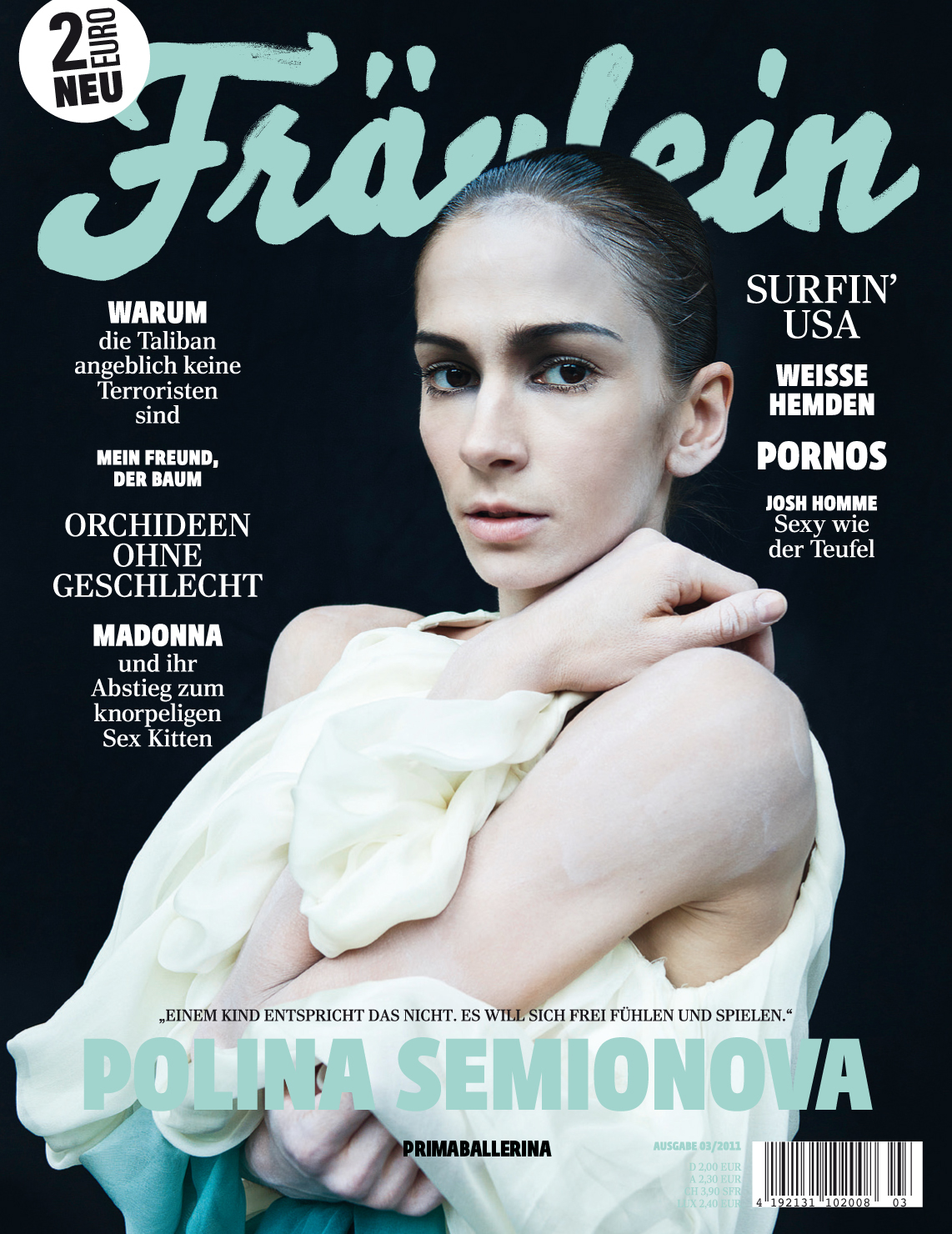 Polina Semionova for Fräulein Magazine