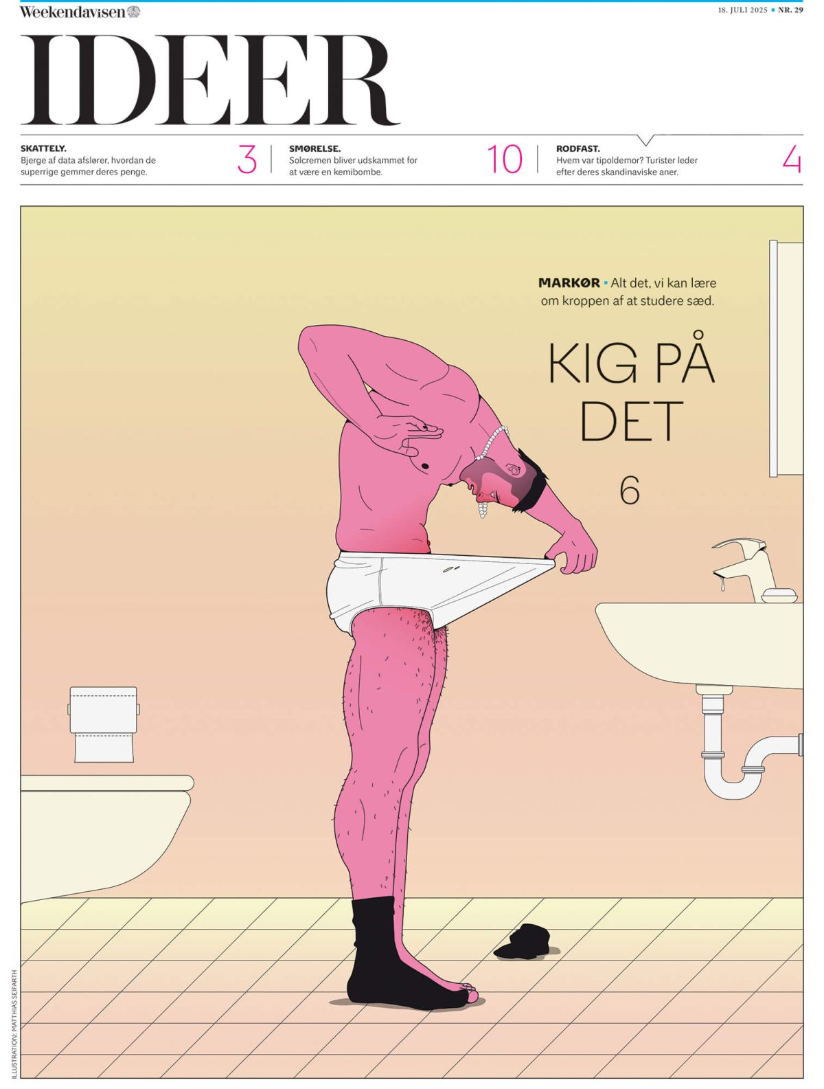 Weekend Avisen - Man, know your semen