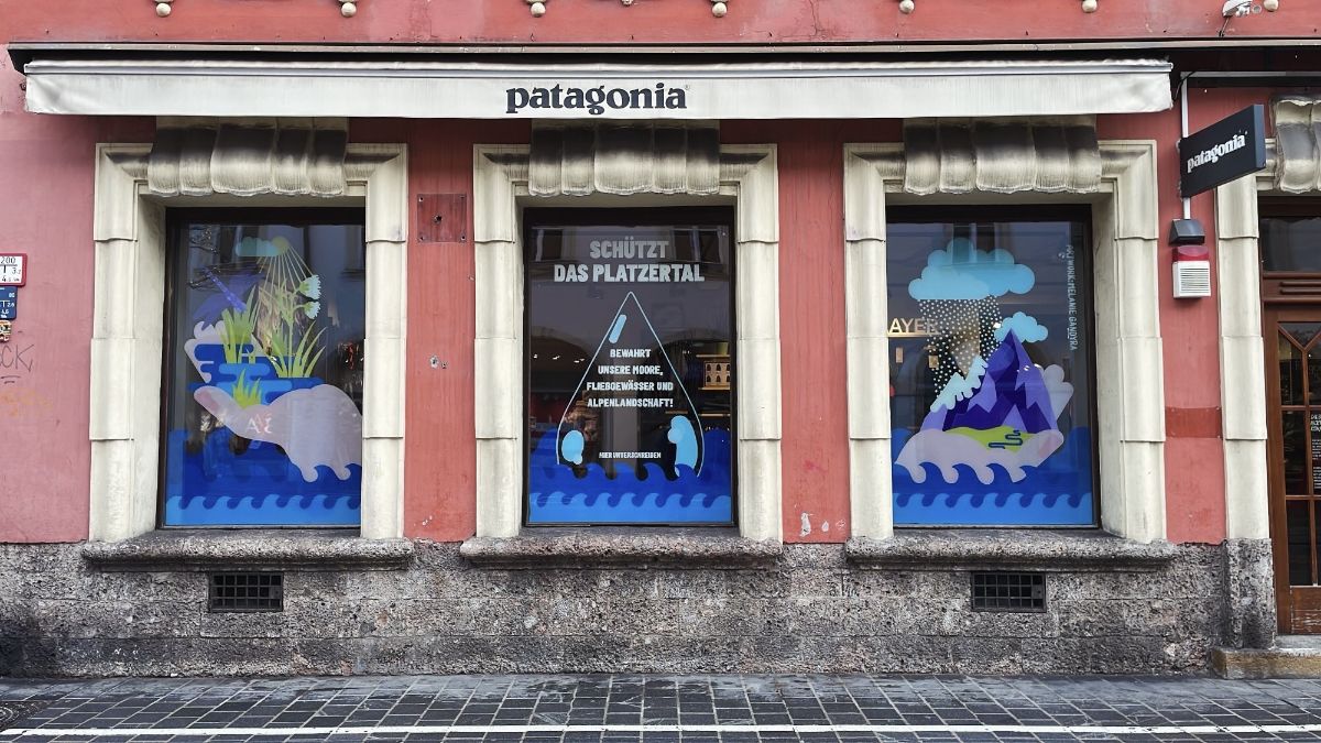 Patagonia Story Window
