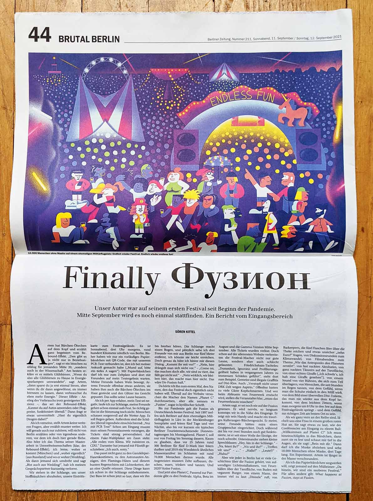 Berliner Zeitung - Fusion Festival